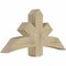 Ekena Millwork Alberta Rough Sawn Timber Gable Bracket, Douglas Fir, 48"W x 24"H x 6"D x 6"F, 12/12 Pitch GBW048X24X0606ALB00RDF - alternate 2